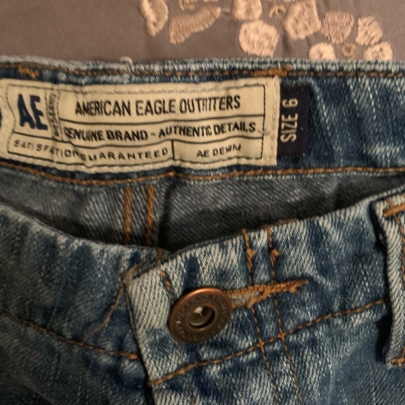 Blue jean shorts - Picture 2 of 4